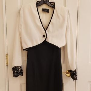 Cocktail dress with jacket